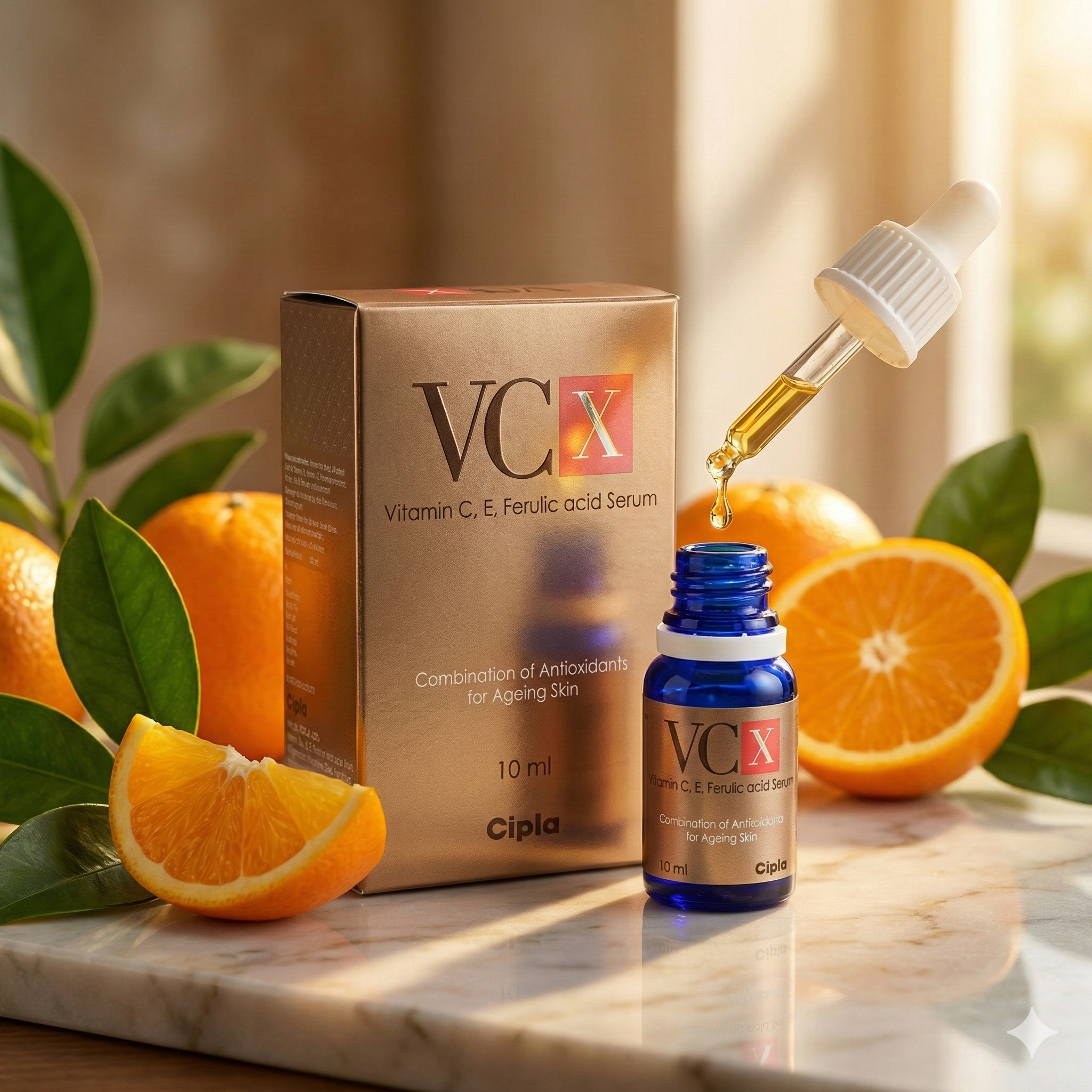 VCX Vitamin C,E, Ferulic Acid Serum 10ml – silk N vital