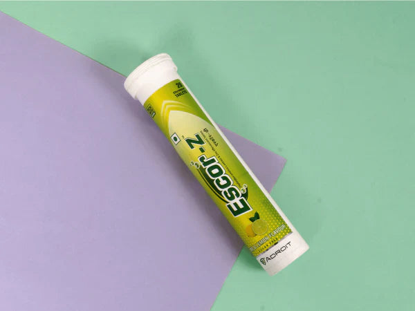 Escor-Z Sugar-Free Lime-Lemon Effervescent Tablet with Zinc Immunity 20tablets