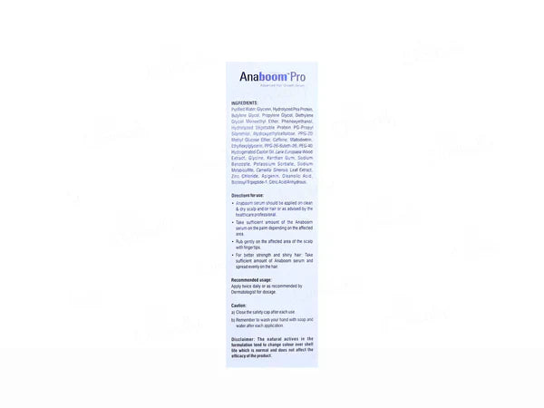 Anaboom Pro Advanced Hair Growth Serum 60ml
