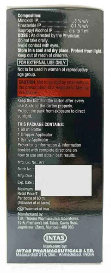 MORR F 3% TOPICAL SOLUTION 60ML