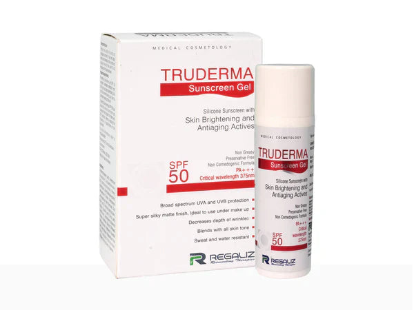 Truderma Sunscreen Gel SPF 50 PA+++ 50g