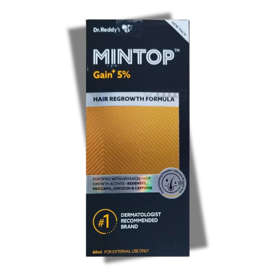 MINTOP GAIN 5+ HAIR REGROWTH FORMULA KIT 60ML