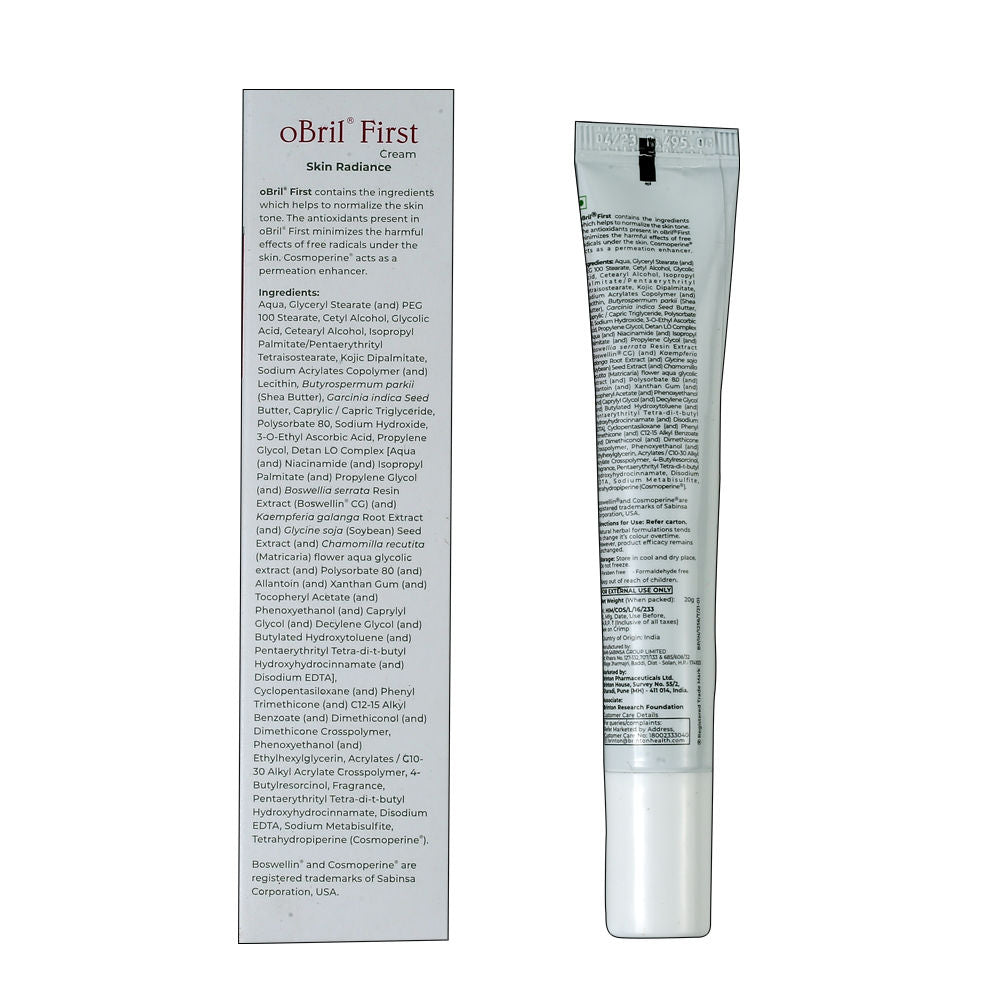 OBril First Skin Radiance Cream 20g
