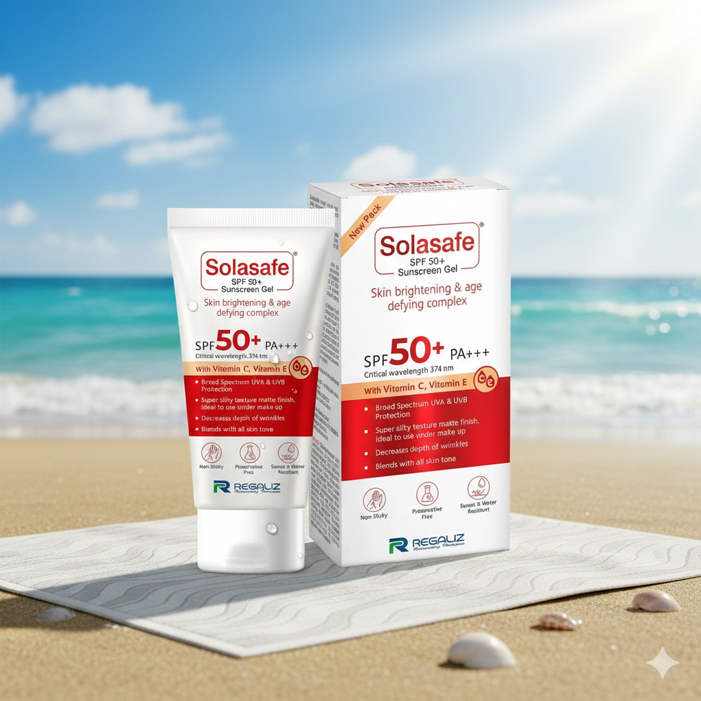 Solasafe SPF 50+ Silicone Sunscreen Gel 50g