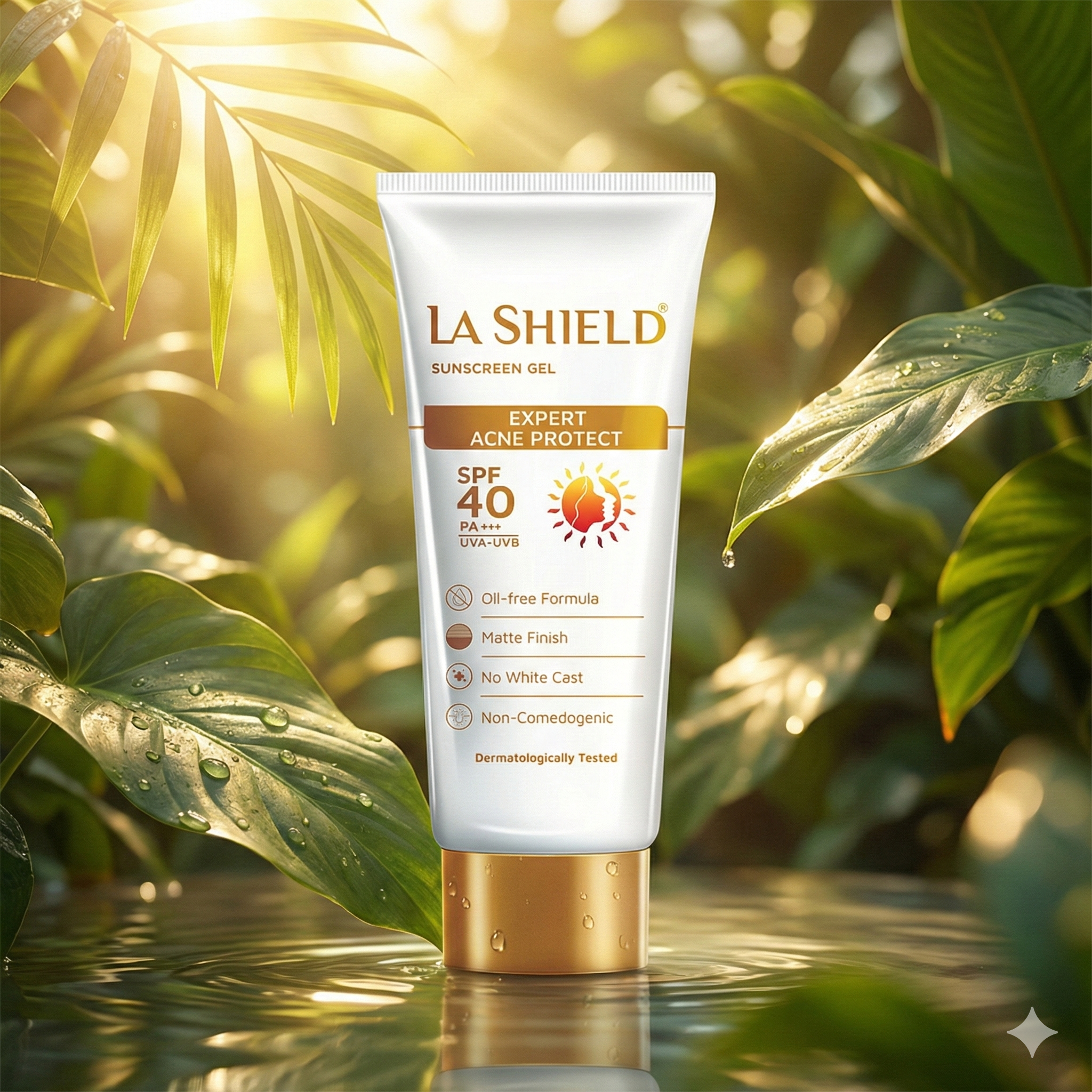 La Shield Sunscreen Gel SPF 40 50g